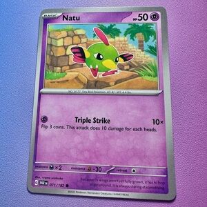 natu - 071/182 (common) — pokemon: paradox rift
